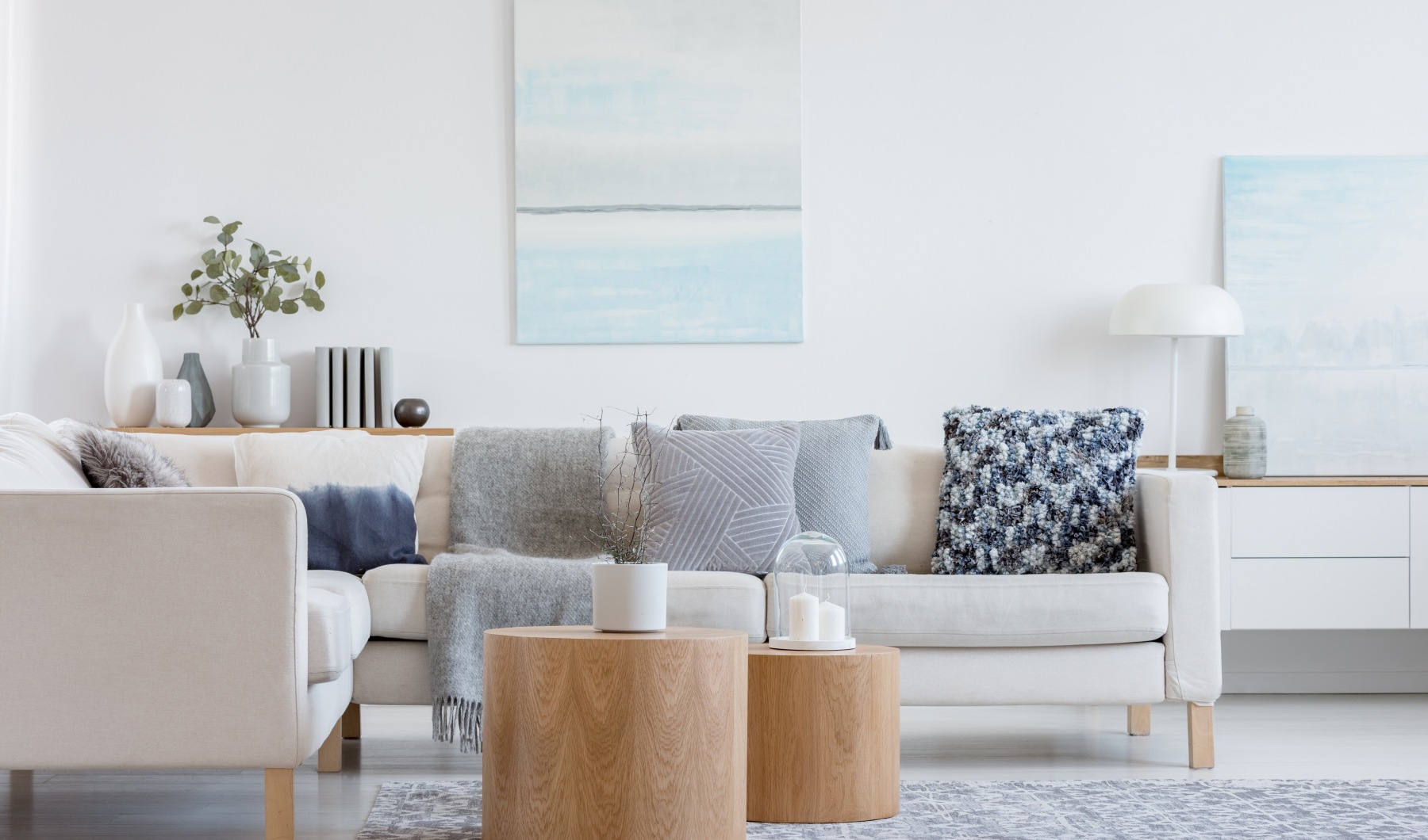 Living Room with Furniture